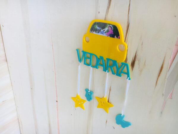 IMG_3170-pichi Baby Car Frame With Birth Details - Bubbly Decors