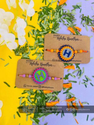 IMG_3181_1 Rakhi combo Name Board for Brother - Bubbly Decors