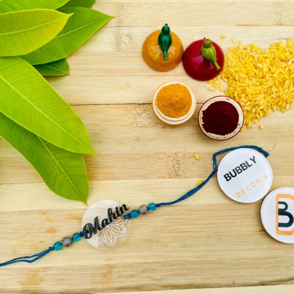 IMG_3415-pichi Engraved rakhi - Bubbly Decors