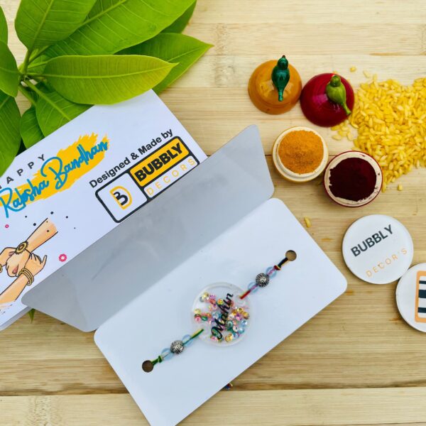 Rakhi combo Clock for Brother - Bubbly Decors