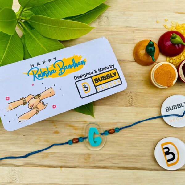 IMG_3451-pichi colour Alphabet rakhi - Bubbly Decors