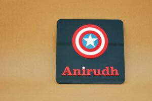 IMG_3454-pichi name board captain America - Bubbly Decors