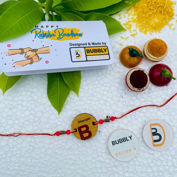 IMG_3533-pichi Name Alphabet Rakhi - Bubbly Decors