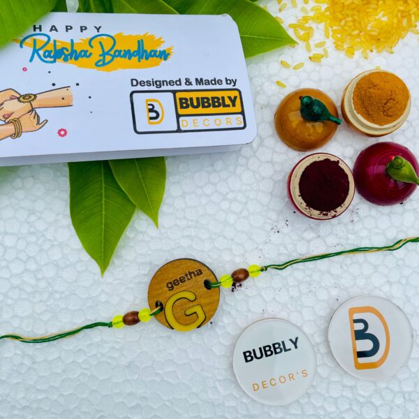 IMG_3534-pichi Name Alphabet Rakhi - Bubbly Decors