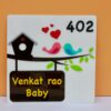 IMG_3574-pichi Name board Birds themed - Bubbly Decors