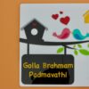 IMG_3592-pichi Name board Birds themed - Bubbly Decors