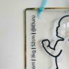 IMG_3657 Line art baby frame - Bubbly Decors