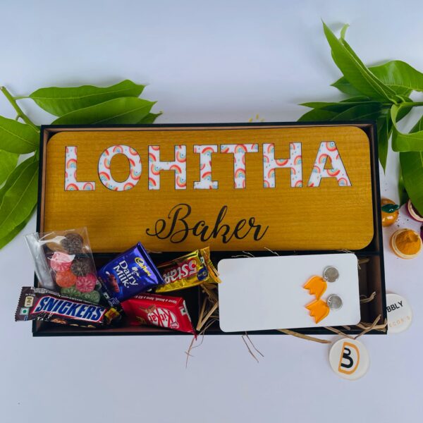 IMG_3852-pichi Rakhi combo Name Board for Sister - Bubbly Decors