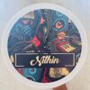 IMG_3961-pichi Pattern clock name customised - Bubbly Decors
