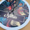 IMG_4028-pichi Pattern clock name customised - Bubbly Decors