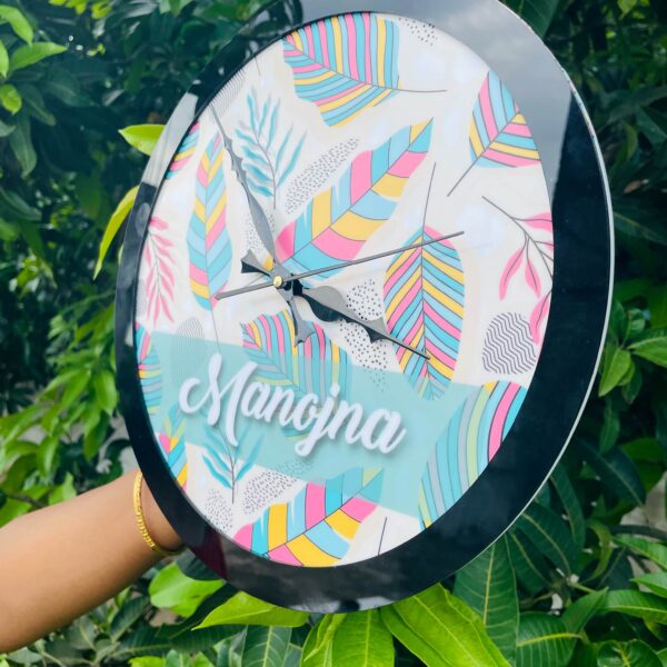 IMG_4042-pichi_3d393ed7-50a4-42c4-96a8-c0784548e805 Pattern clock name customised - Bubbly Decors