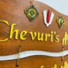 IMG_4183-pichi lord venkateswara themed name board - Bubbly Decors