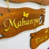 IMG_4189-pichi lord venkateswara themed name board - Bubbly Decors