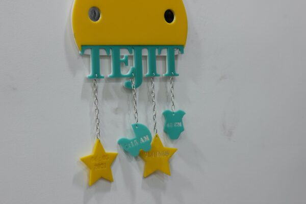 IMG_4350-pichi Baby Car Frame With Birth Details - Bubbly Decors