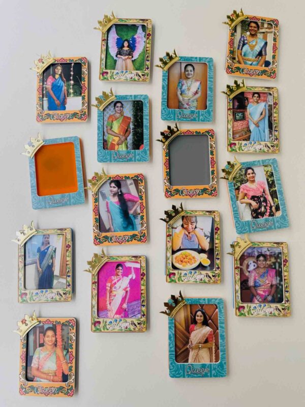IMG_4909 Pattern portrait photo magnets - Bubbly Decors