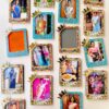 IMG_4910 Pattern portrait photo magnets - Bubbly Decors