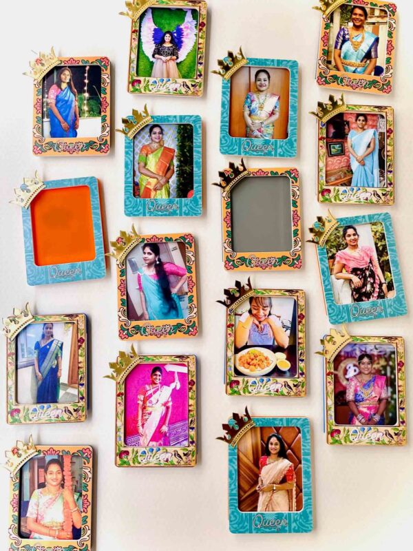 IMG_4910 Pattern portrait photo magnets - Bubbly Decors