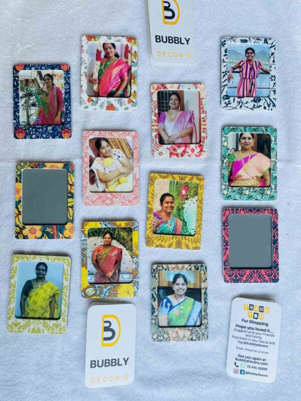 IMG_4983 Pattern portrait photo magnets - Bubbly Decors