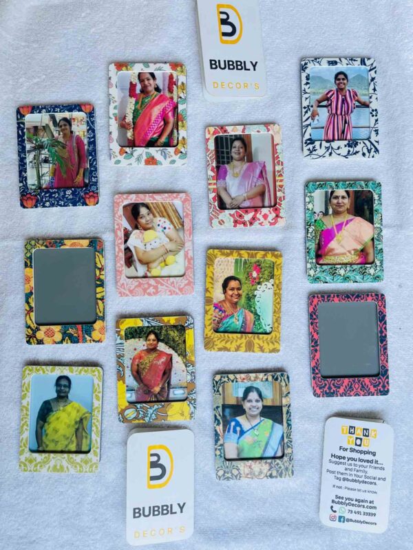 IMG_4985 Pattern portrait photo magnets - Bubbly Decors
