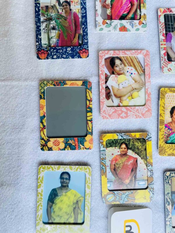 IMG_4986 Pattern portrait photo magnets - Bubbly Decors