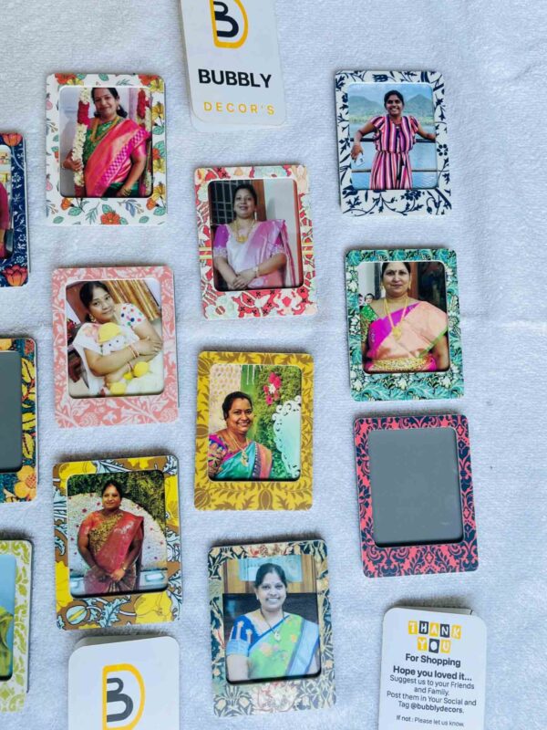 IMG_4987 Pattern portrait photo magnets - Bubbly Decors