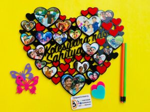IMG_5313-pichi Heart collage Frame - Bubbly Decors