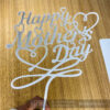 IMG_5490 Mothers day cake topper white - Bubbly Decors