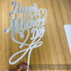 IMG_5491 Mothers day cake topper white - Bubbly Decors