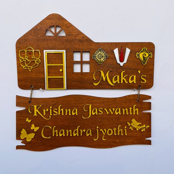 IMG_5502-pichi Name Board Wood Veneer 2 Steps - Bubbly Decors