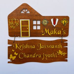 IMG_5503-pichi Name Board Wood Veneer 2 Steps - Bubbly Decors