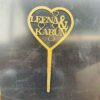 IMG_6384-pichi Cake topper heart couple names - Bubbly Decors