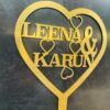 IMG_6385-pichi Cake topper heart couple names - Bubbly Decors