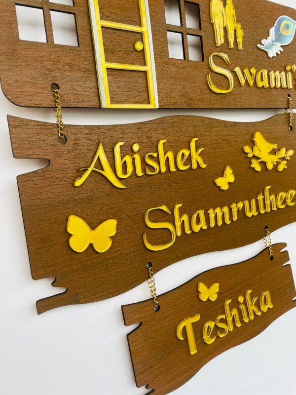 IMG_6464-pichi Name Board 3 steps - Bubbly Decors