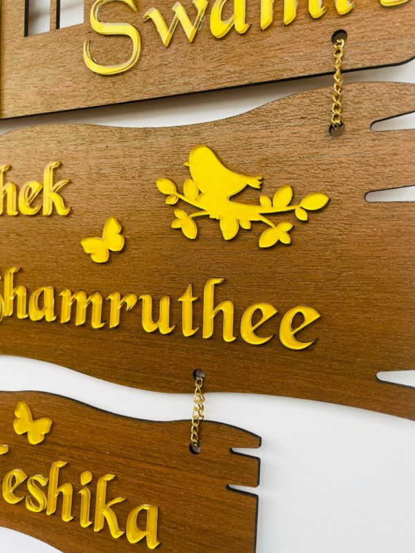 IMG_6466-pichi Name Board 3 steps - Bubbly Decors