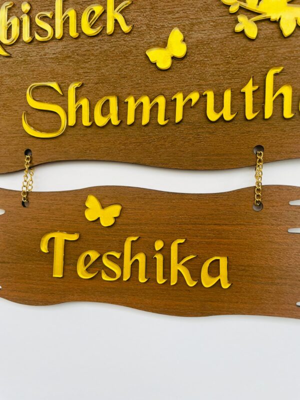 IMG_6472-pichi Name Board 3 steps - Bubbly Decors