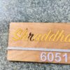 IMG_6818-pichi Name board Gold letter - Bubbly Decors