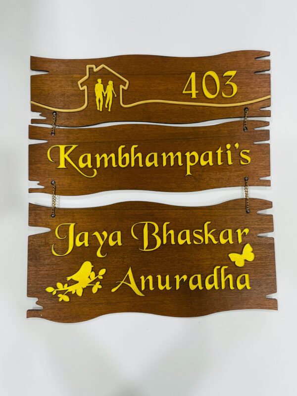 IMG_7073-pichi Name board custom made 3 step - Bubbly Decors