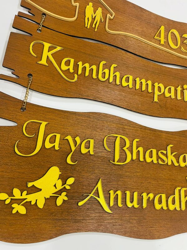 IMG_7074-pichi Name board custom made 3 step - Bubbly Decors