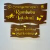 IMG_7604-pichi Wooden name board 2 step - Bubbly Decors