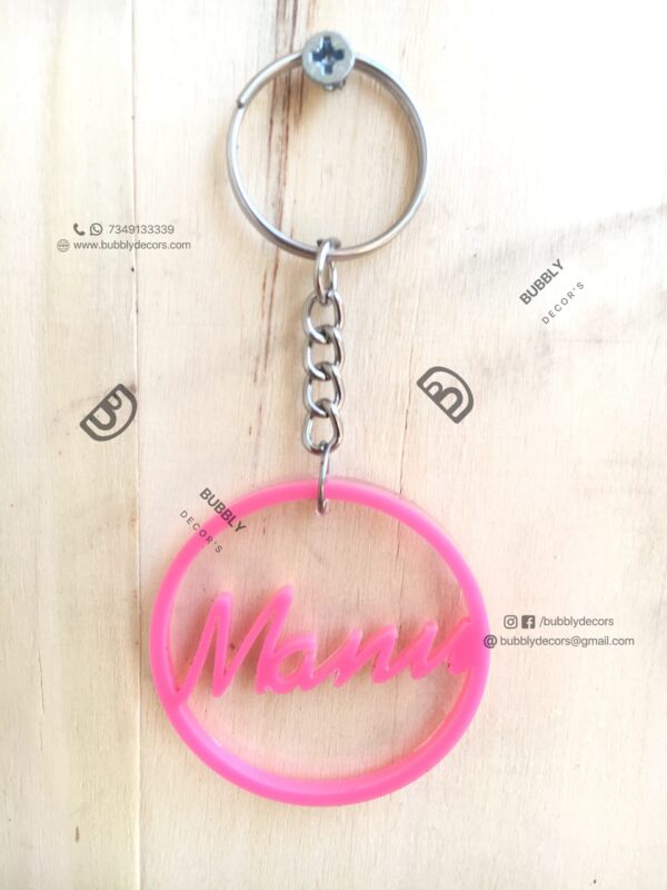 IMG_7697-pichi Name keychain - Bubbly Decors