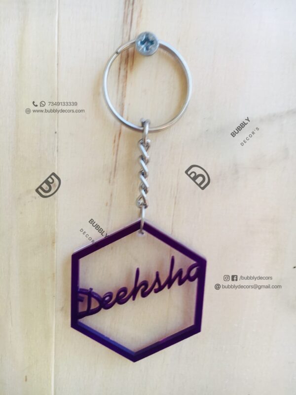 IMG_7701-pichi Name keychain - Bubbly Decors