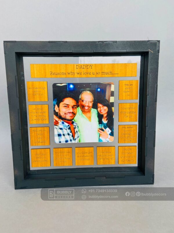 IMG_7704 Photo and quotes box frame - Bubbly Decors