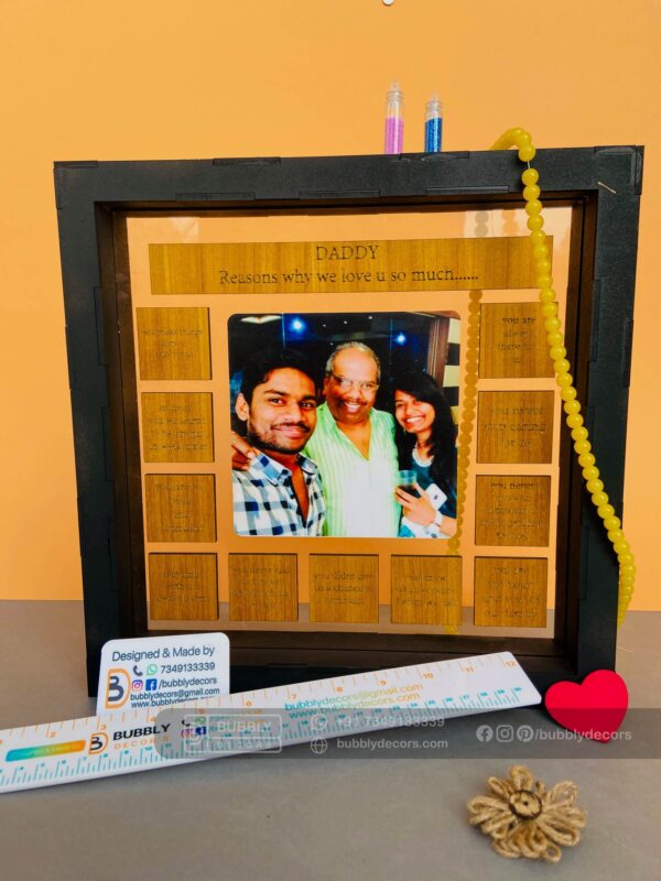 IMG_7705 Photo and quotes box frame - Bubbly Decors