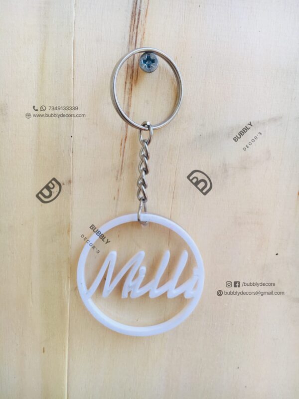IMG_7705-pichi Name keychain - Bubbly Decors
