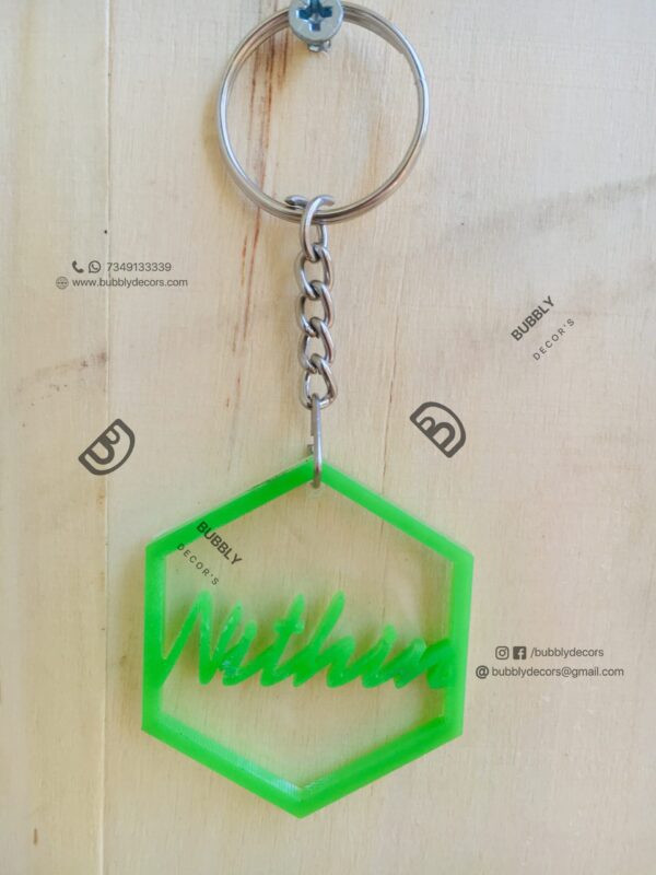IMG_7716-pichi Name keychain - Bubbly Decors