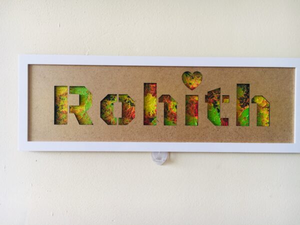 IMG_8255-pichi Name Frame silhouette - Bubbly Decors