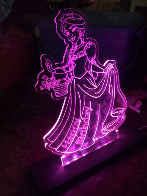 IMG_9605-pichi Light glow stand Cinderella - Bubbly Decors