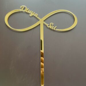 IMG_9707-pichi cake topper infinity symbol with names - Bubbly Decors
