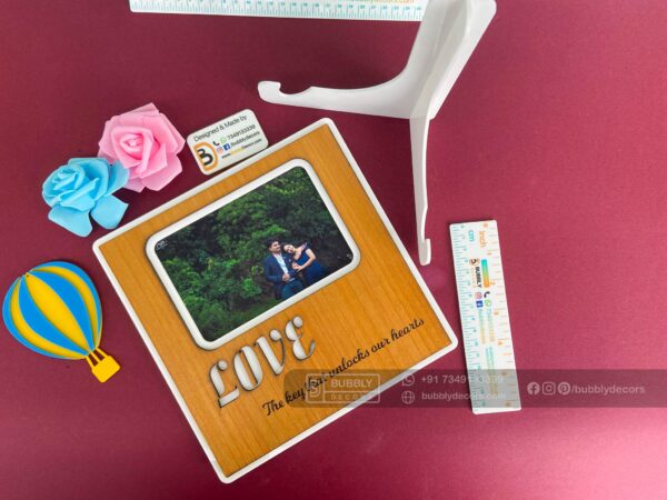 IMG_9747 Wood desk quote frame - Bubbly Decors