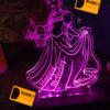 REHG5828-pichi Light glow stand Cinderella - Bubbly Decors